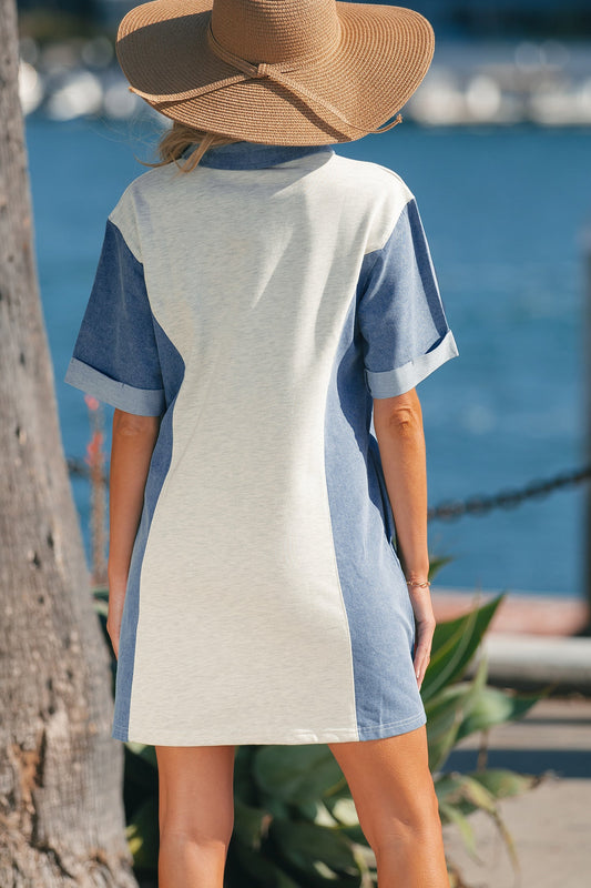 Adelaide Polo Collar T Shirt-1