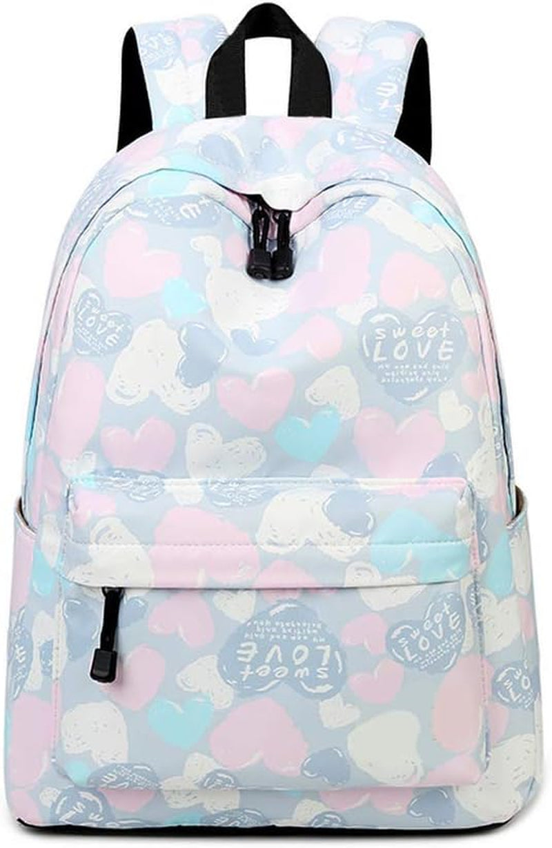 Leisure Backpack for Girls Teenage School Bag Women Backpack Purse Cat