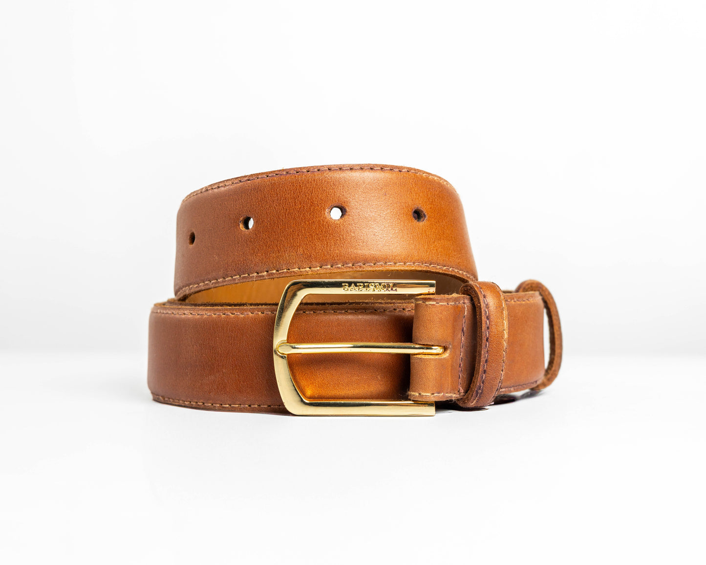 Handmade Brown Leather Belt