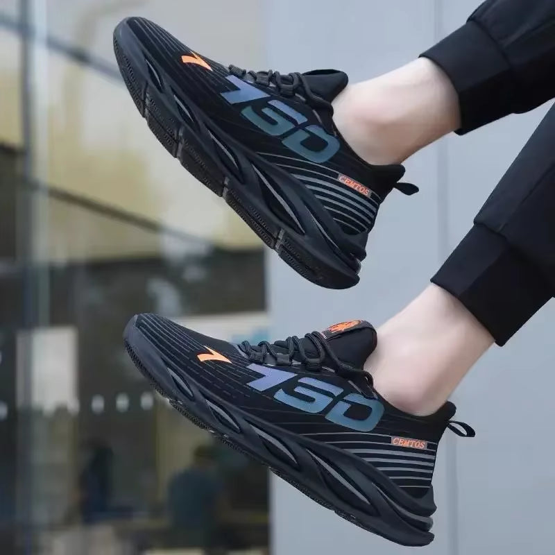 2025 Casual Sneakers for Men Slip on New Fashion Breathable Running Shoes Outdoor Gym Sports Shoes Walking Training Tennis Shoes