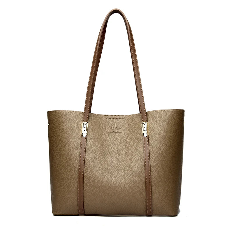 Luxury Handbags Woman Bags Designer Big Shoulder Bags for Women's Trendy Large Capacity Ladies Leather Hand Casual Tote Bag