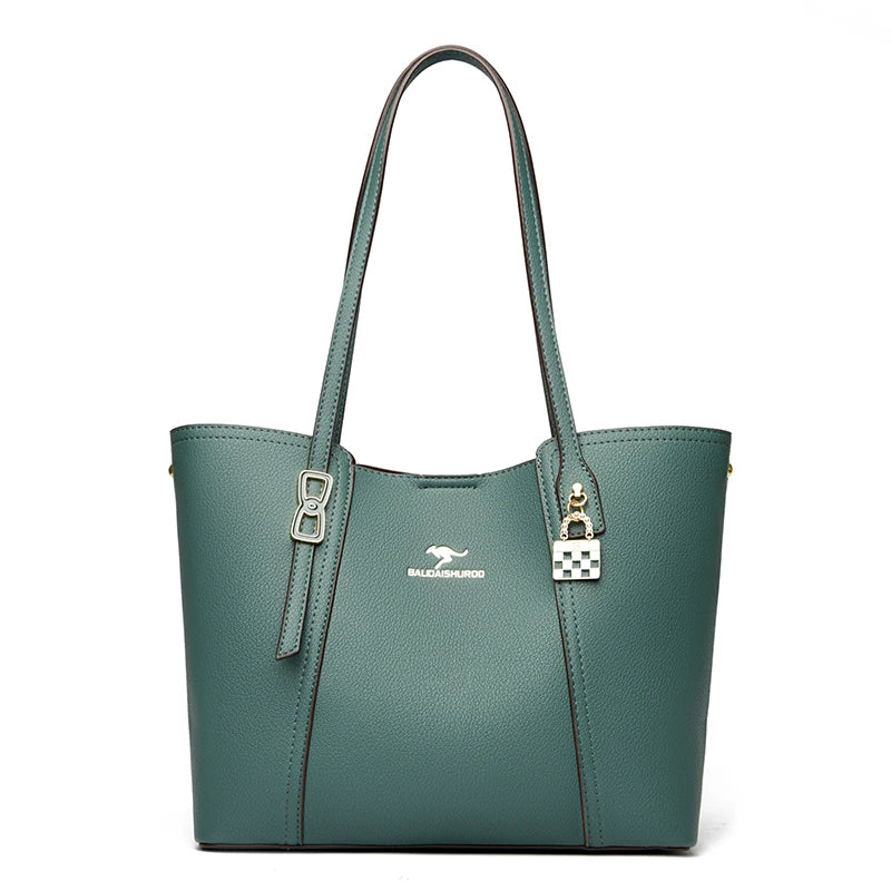 Luxury Handbags Woman Bags Designer Big Shoulder Bags for Women's Trendy Large Capacity Ladies Leather Hand Casual Tote Bag