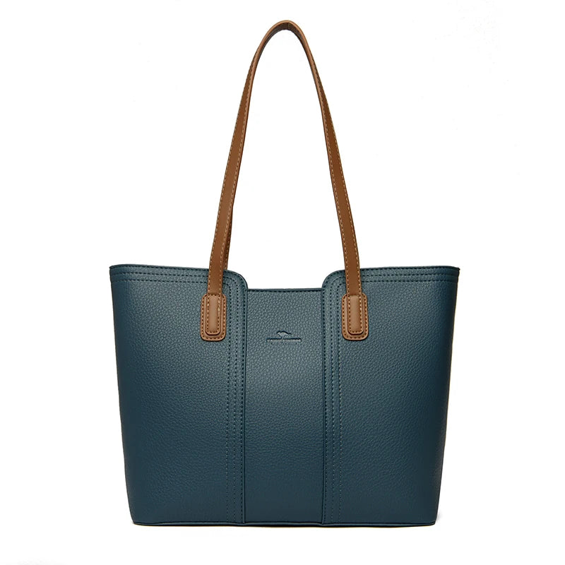 Luxury Handbags Woman Bags Designer Big Shoulder Bags for Women's Trendy Large Capacity Ladies Leather Hand Casual Tote Bag
