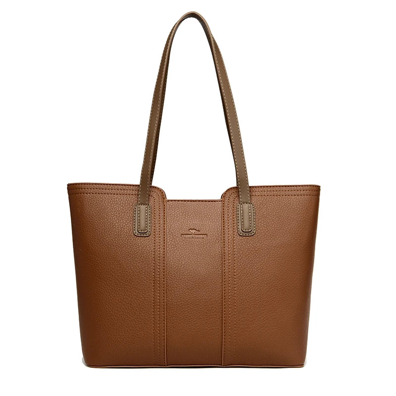 Luxury Handbags Woman Bags Designer Big Shoulder Bags for Women's Trendy Large Capacity Ladies Leather Hand Casual Tote Bag