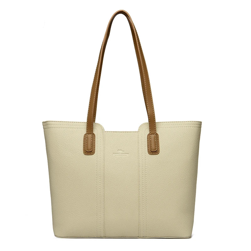 Luxury Handbags Woman Bags Designer Big Shoulder Bags for Women's Trendy Large Capacity Ladies Leather Hand Casual Tote Bag