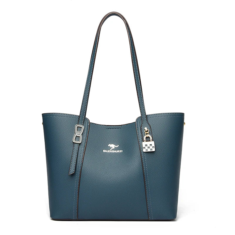 Luxury Handbags Woman Bags Designer Big Shoulder Bags for Women's Trendy Large Capacity Ladies Leather Hand Casual Tote Bag