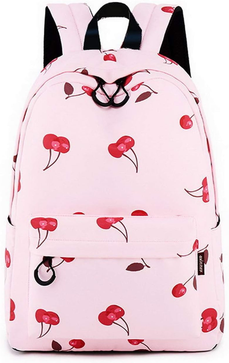 Leisure Backpack for Girls Teenage School Bag Women Backpack Purse Cat