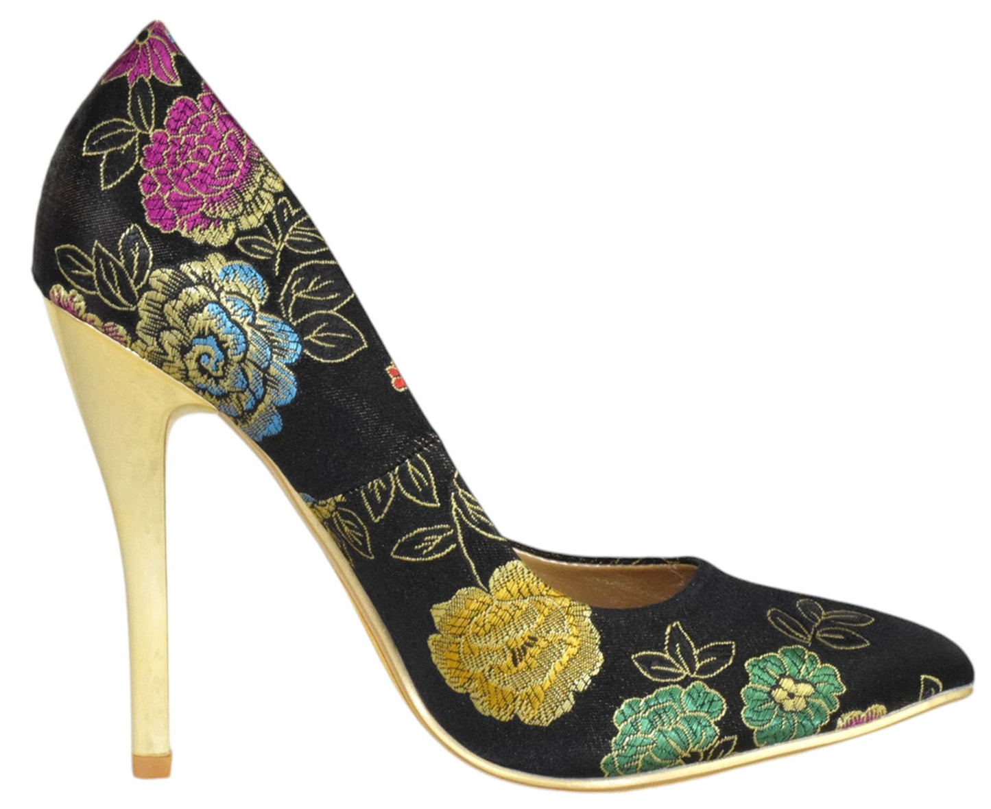 BOMBER Peony Black Not Just A Pump