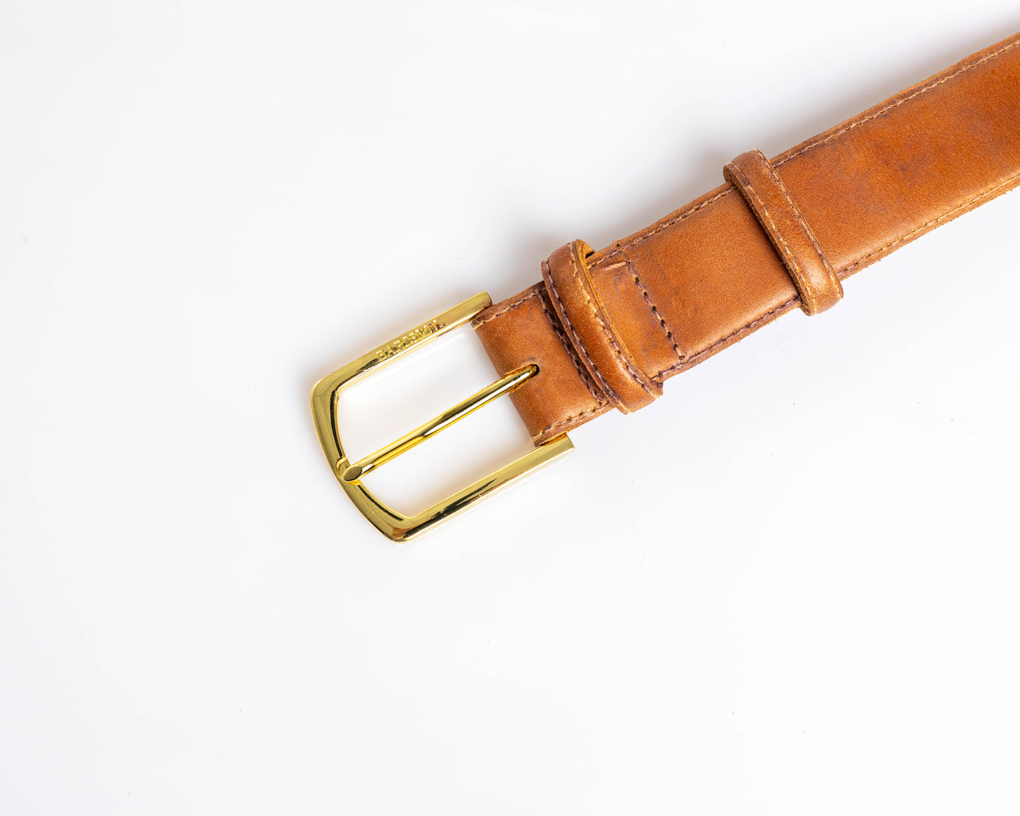 Handmade Brown Leather Belt