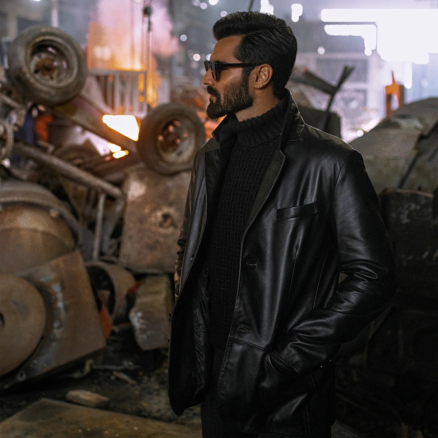 Traditional Leather Coat-1