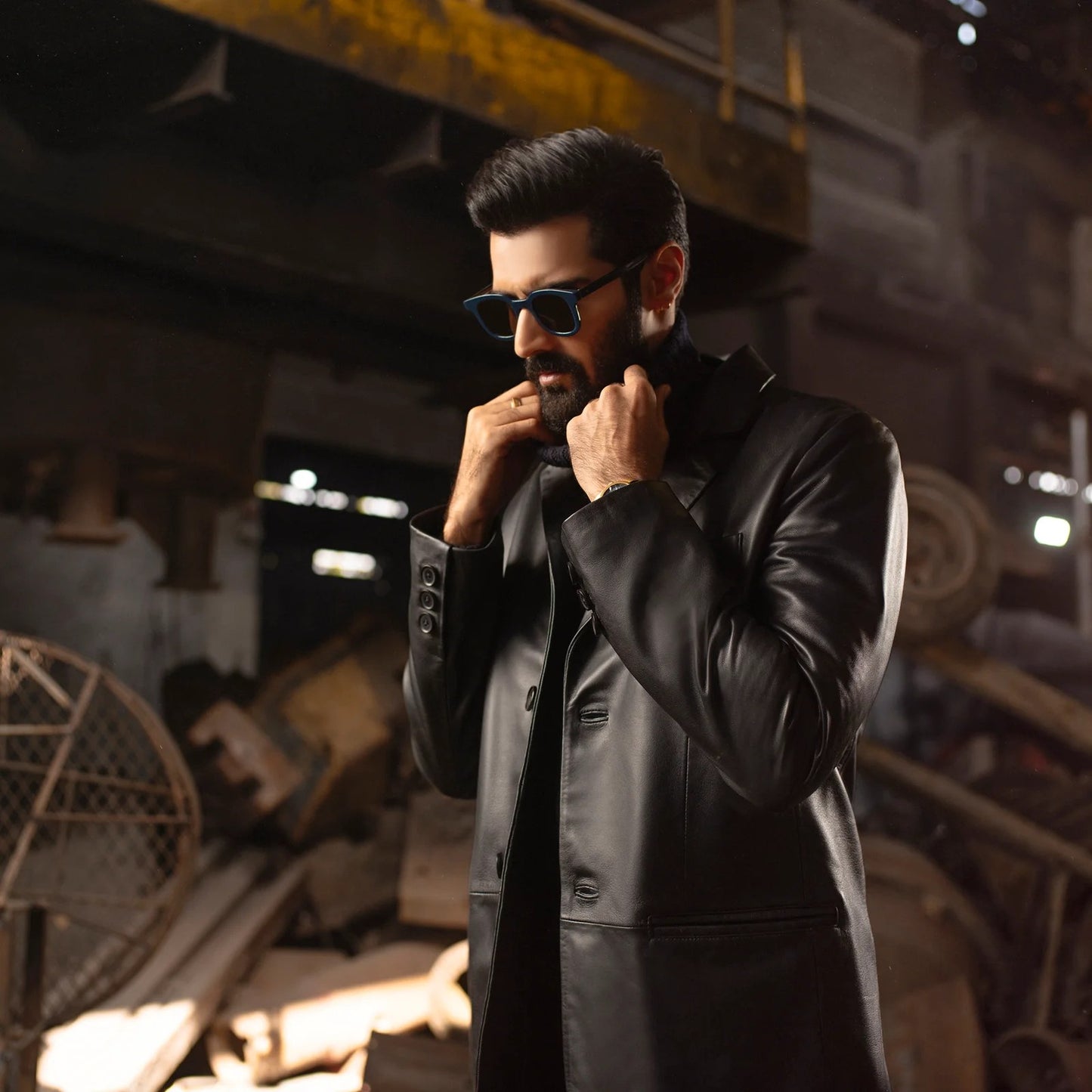 Traditional Leather Coat-2