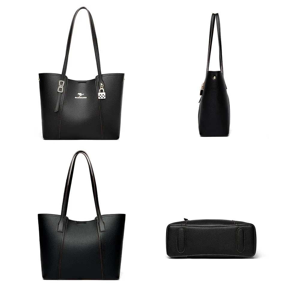 Luxury Handbags Woman Bags Designer Big Shoulder Bags for Women's  Trendy Large Capacity Ladies Leather Hand Casual Tote Bag
