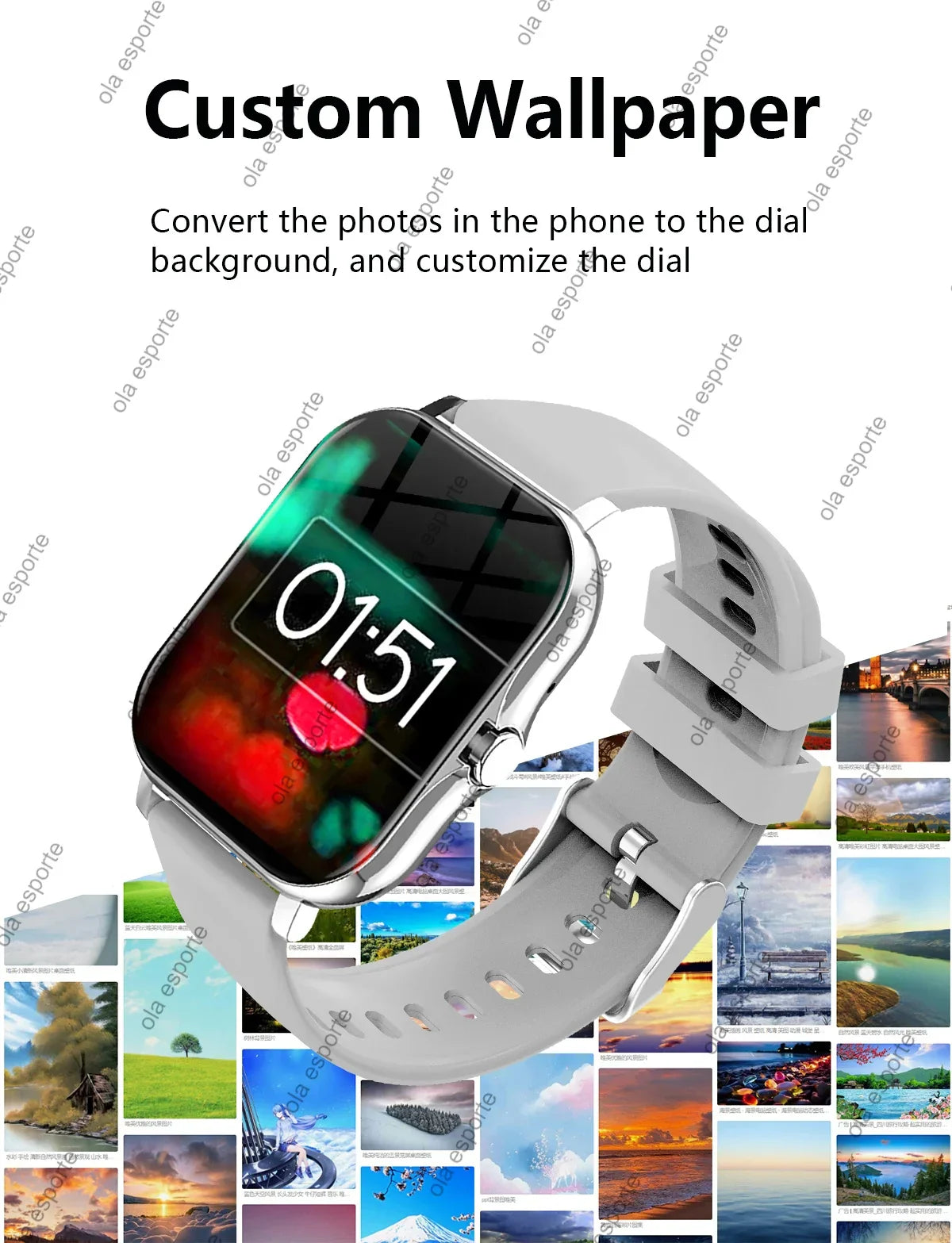 Smart Watch for Men & Women Bluetooth Sports Watch-1