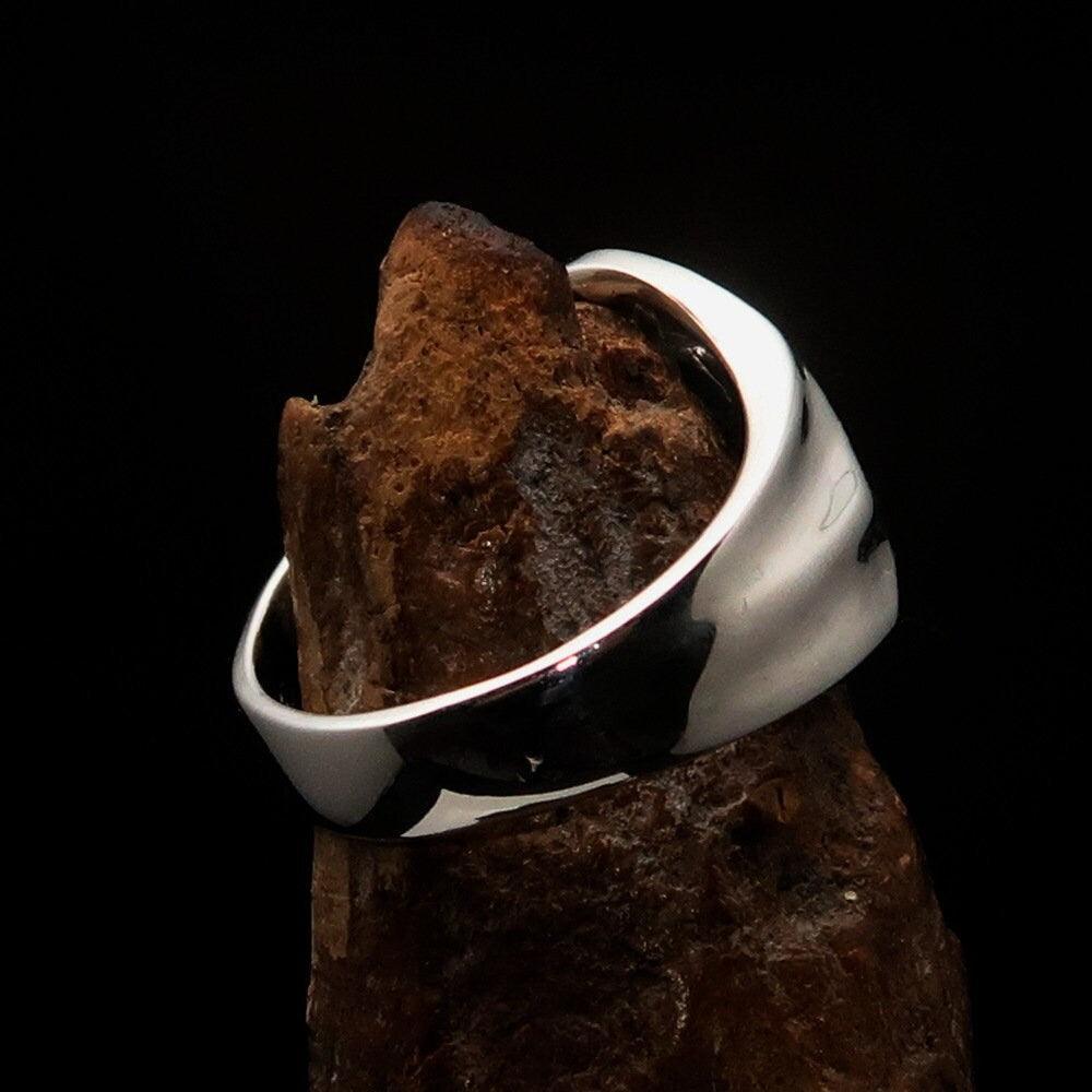 Owl Ring, Men's Ring, ancient Greek Coin Ring, Owl Drachma Ring, Men's Pinky Ring, Sterling Silver Ring, Owl Coin Ring, handmade silver ring-2