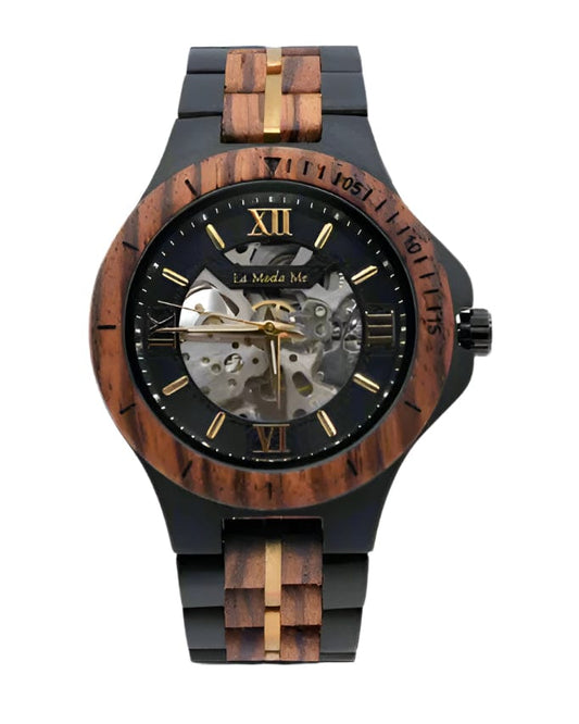 Watch Notterdam Automatic Zebrawood - Eco-Friendly Wooden Watch