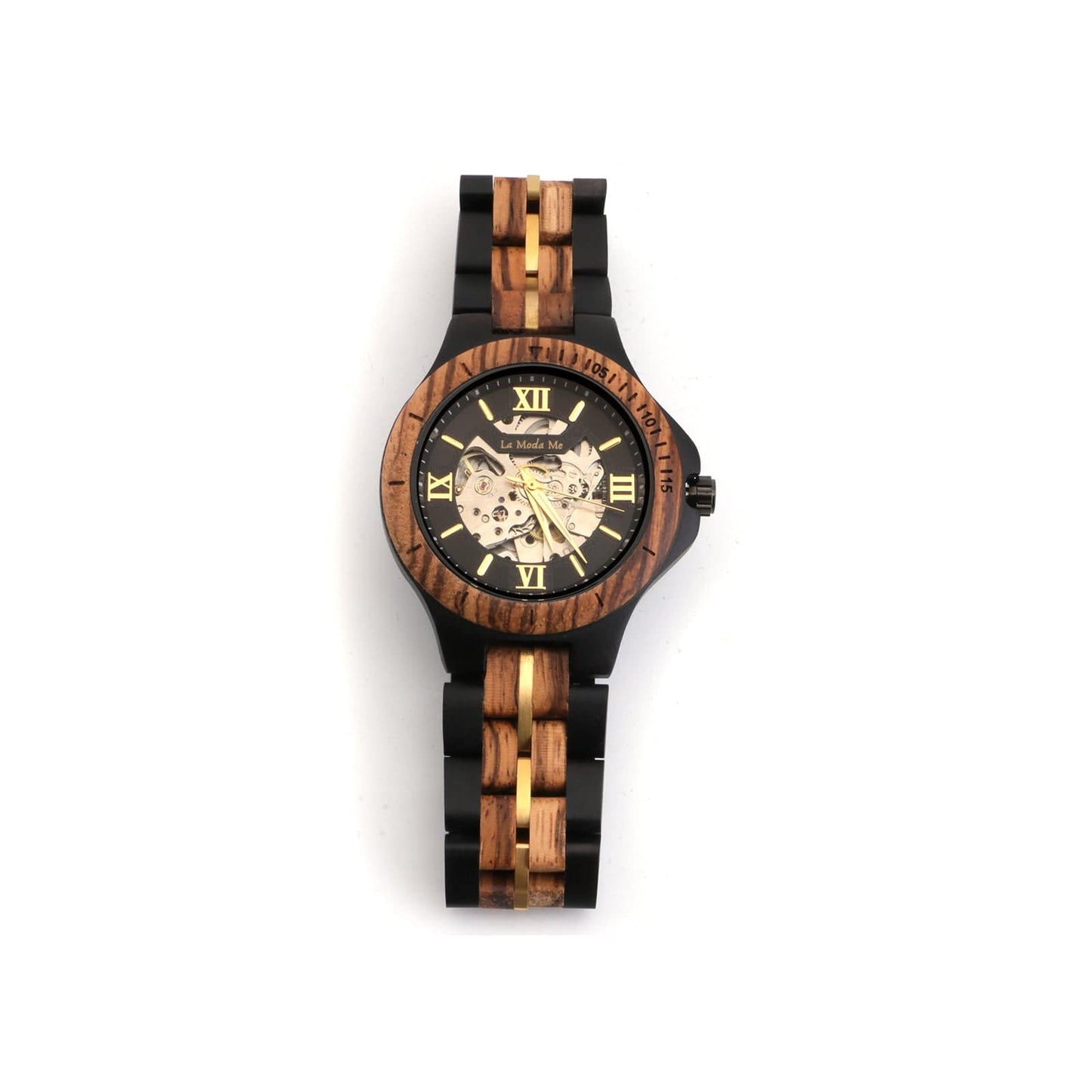 Watch Notterdam Automatic Zebrawood - Eco-Friendly Wooden Watch