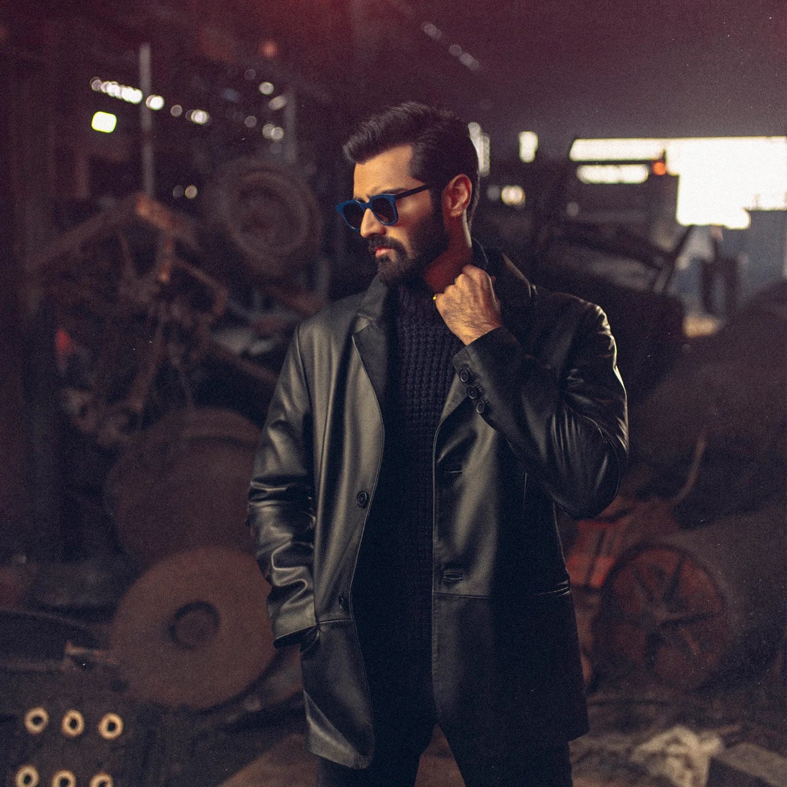 Traditional Leather Coat